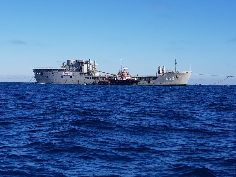 Scuttling of the Tobruk